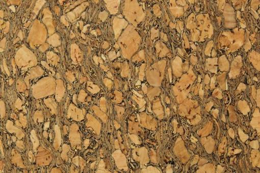 Kork-Stoff Premium - Gold - 140 cm breit