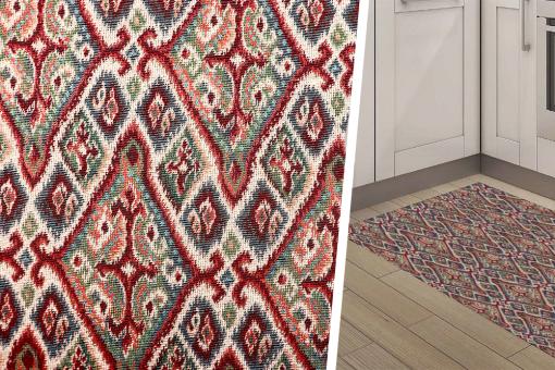 Teppichläufer-Meterware - Jacquard - Orient