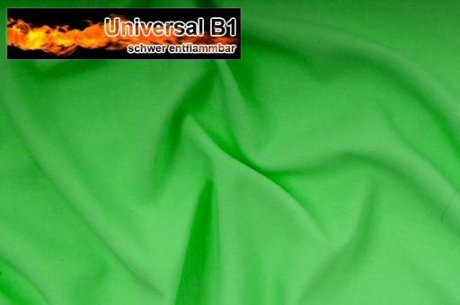 Universal Stoff B1 - schwer entflammbar Hellgrün