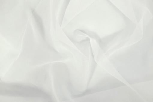 Gardinenstoff Voile mit Bleiband - 280 cm - Creme - 1,0 Meter