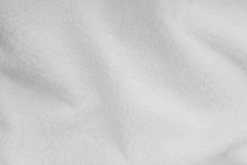 Lammfell Imitat - Weiß - 1,0 Meter