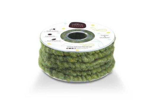 Wollkordel gefilzt - 10 mm - 7 Meter Rolle