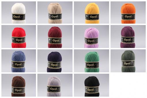 Opal Pullover- und Sockenwolle 100 g - Uni