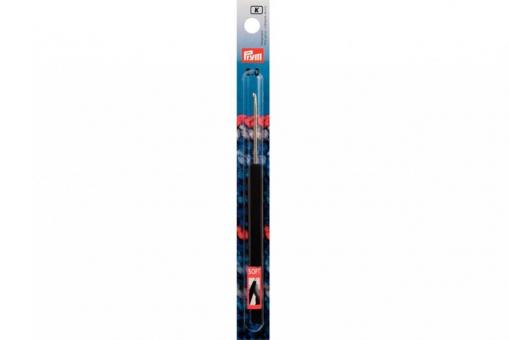 Woll-Häkelnadeln Prym 14 cm - 2,0 mm Silber - Soft-Griff ALU