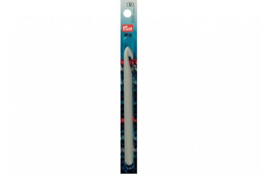 Woll-Häkelnadeln Prym 14 cm - 10,0 mm Grau - o. Griff KST