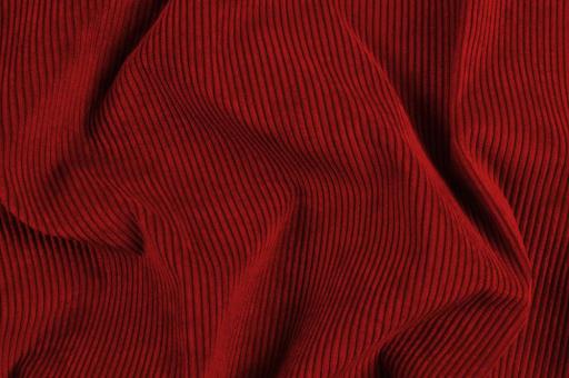 Möbel-Cordstoff deluxe - British Feeling - Rot