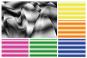 Farbtafel für den Satin Gradient-Streifen mit 6 Varianten