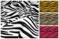Farbtafel für den Universalstoff Tierwelt - Zebra