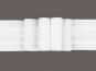 Gardinenband 4er-Falte - 3-fache Stoffmenge - 22 mm - Weiß 