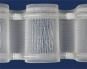 Wellenband mit Steg - 2-fache Stoffmenge - 10 cm breit