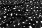 Blackout-Stoff mit Sternen in Schwarz/Weiß