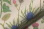 dekostoff in leinenoptik bedruckt mit einem floralen motiv