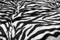 Pannesamt Stoff - Zebra