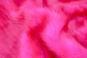 Feines Kunstfell in auffallendem Neon-Pink