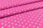 Patchwork-Stoff Léger - Small Stars - Pink/Weiß