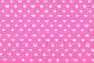 Baumwollstoff - Herzchen - Pink/Weiß