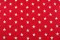Patchwork-Stoff Léger - Big Stars - Rot/Weiß