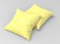 Fleece Stoff - Pusteblume Gelb/Weiß