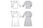 burda Schnittmuster 5990 - Shirt/Kleid – mit rundem Ausschnitt