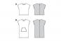 burda Schnittmuster 9282 - Kleid/Shirt mit angesetzten Ärmeln