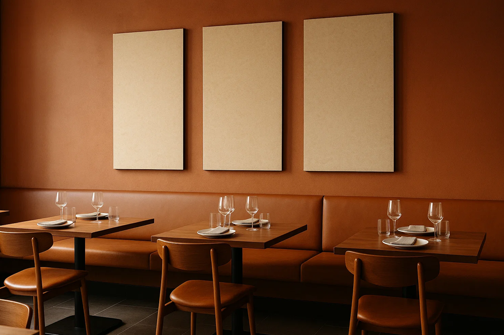 Akustikpaneele für Gastronomie