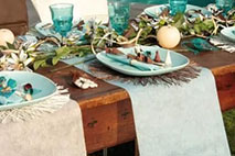 Tisch-Läufer/-Folie/-Bänder