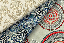 Dekostoffe Ornamente