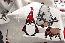 Dekostoffe Weihnachten