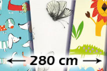 Tiere - 280 cm Dekostoffe