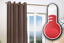 Wärmevorhang-Stoffe