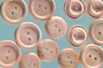 Leder + Holz Knöpfe