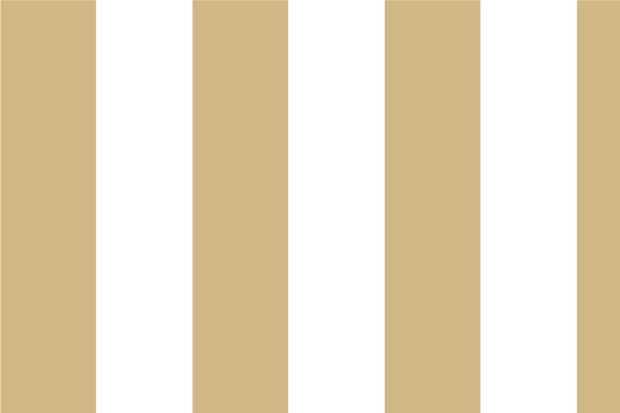 Segeltuch - wasserdicht - Blockstreifen 6cm Beige