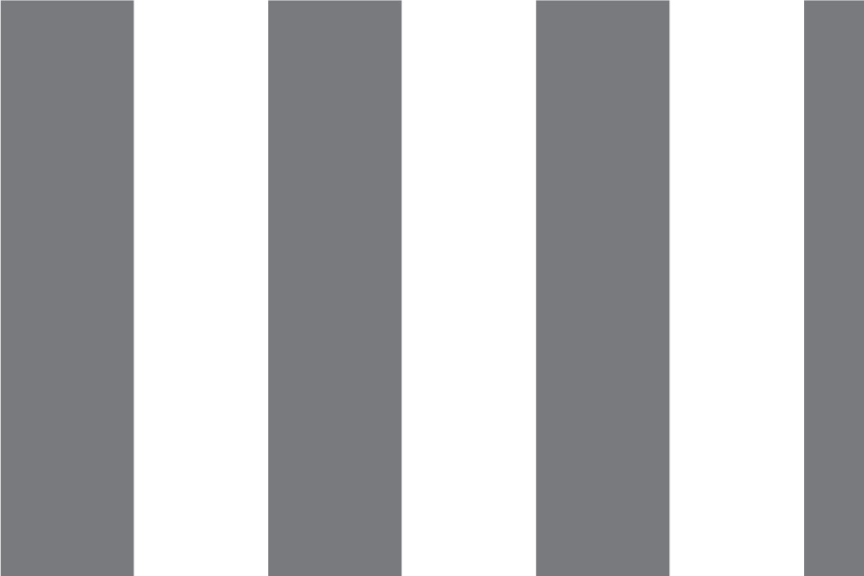 Segeltuch - wasserdicht - Blockstreifen 6cm Grau