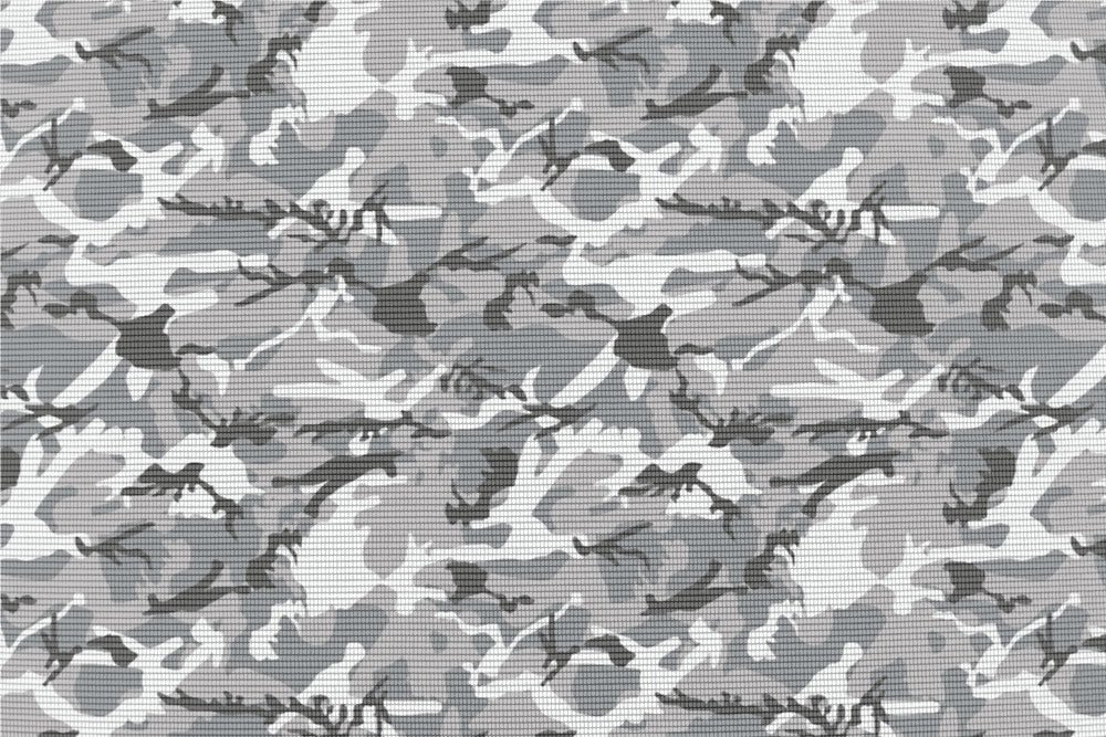 Moskitonetz-Stoff - Schneetarn - 1,0 Meter 