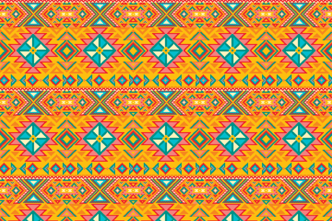 Dekostoff - Indianer-Style 8 