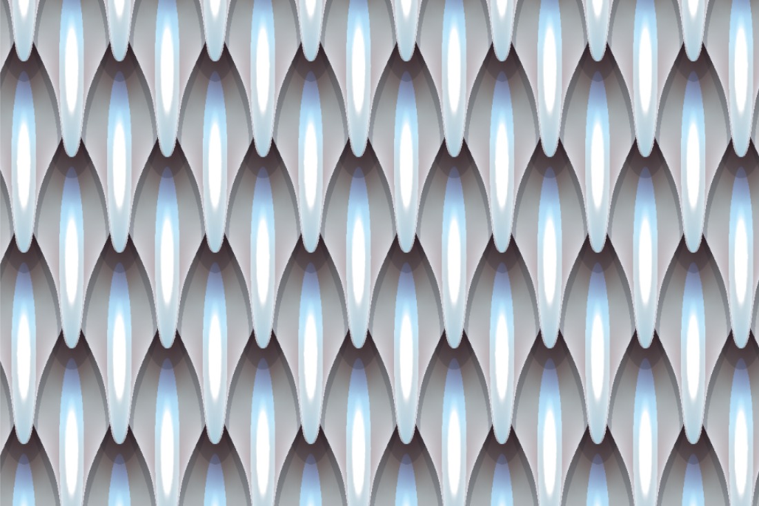 Wärme-Fleece - Drachenhaut Hellgrau