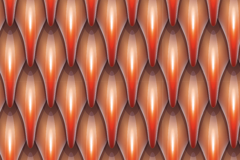 Satin - Drachenhaut Hellbraun