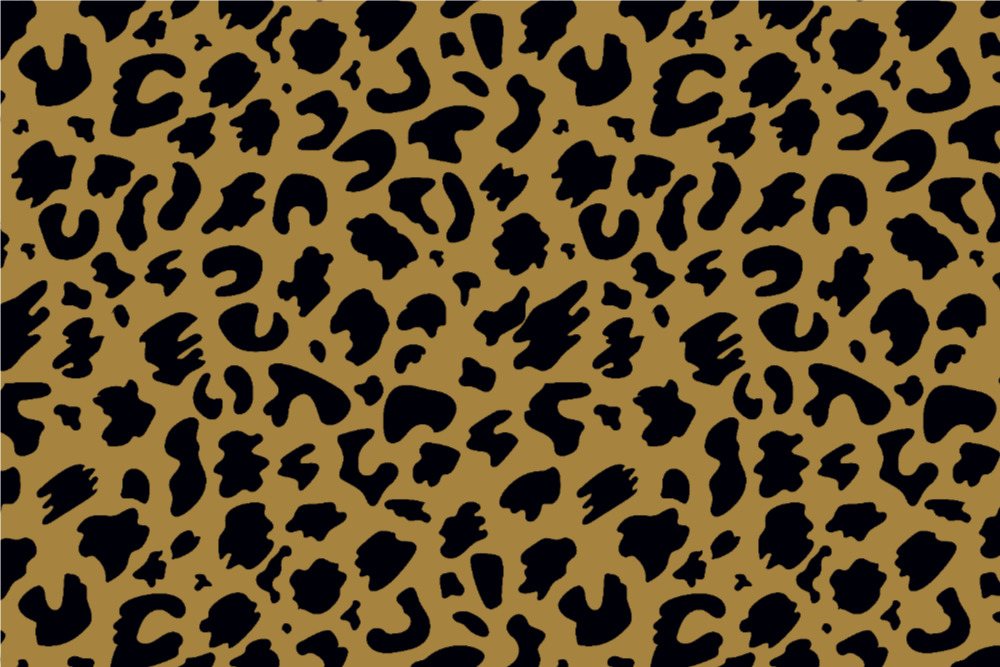Wellness-Fleece - Leopard Braun