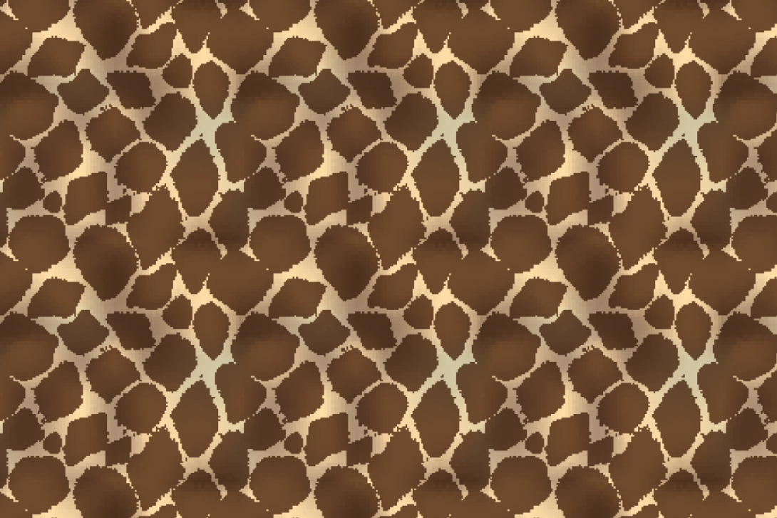 Satin - Giraffe Dunkelbraun