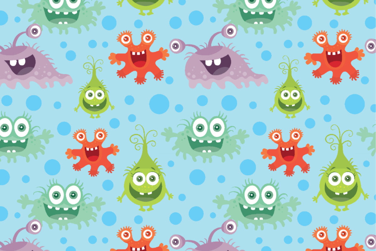 Voile - Lustige Monster