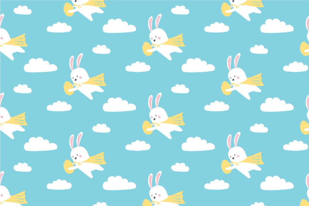 Baumwoll-Popeline - Super-Rabbit 