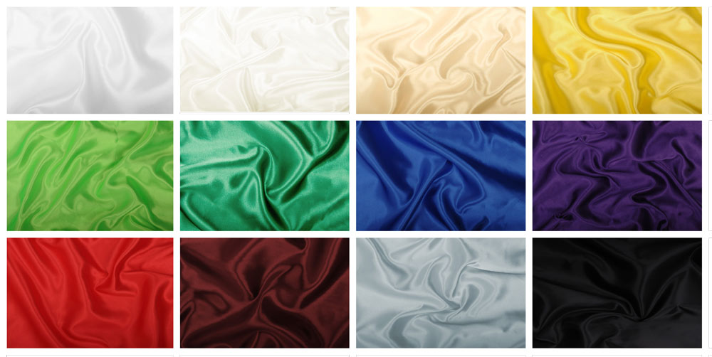 Satin - permanent schwer entflammbar B1 