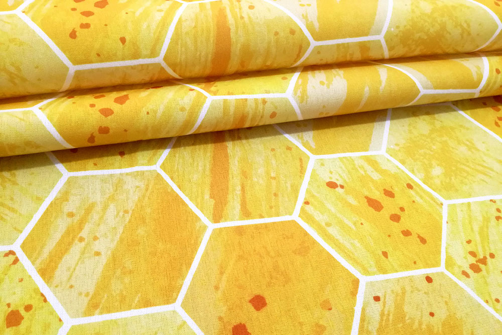 Outdoorstoff - Bienenwaben 