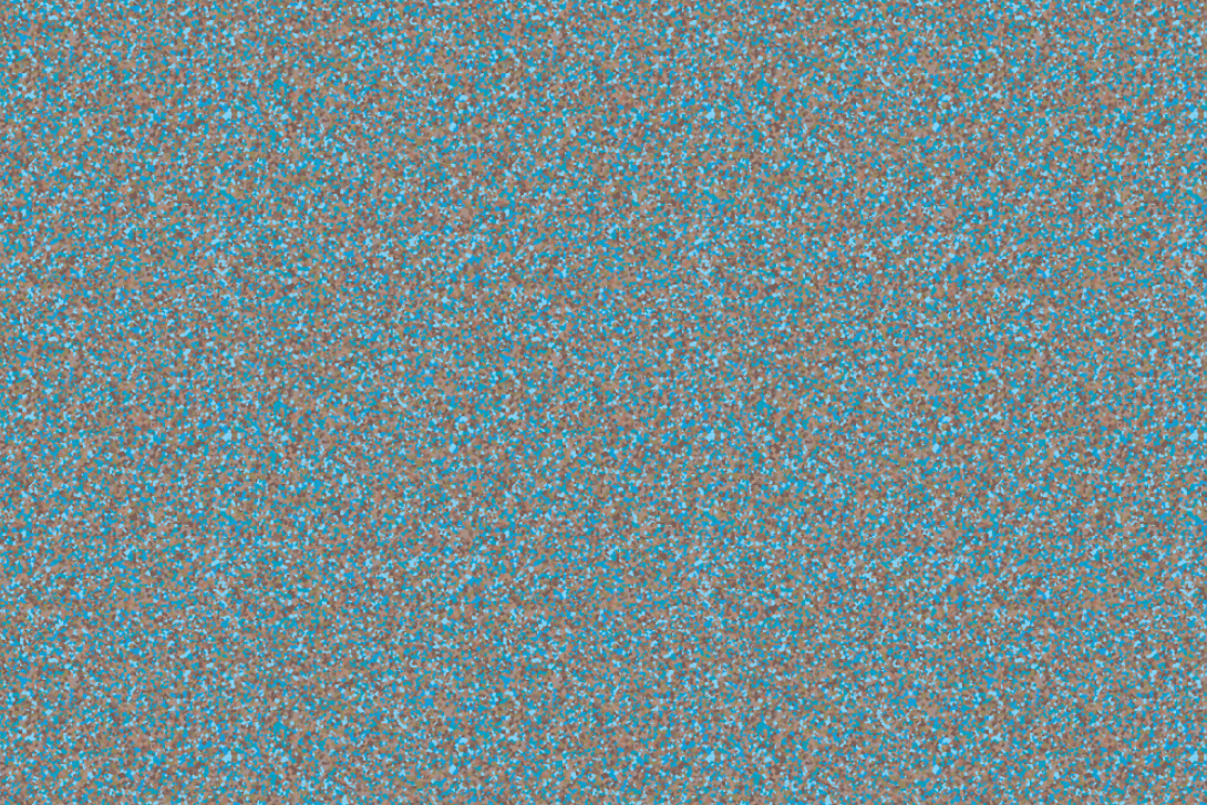 Trevira CS - Texture Braun/Blau