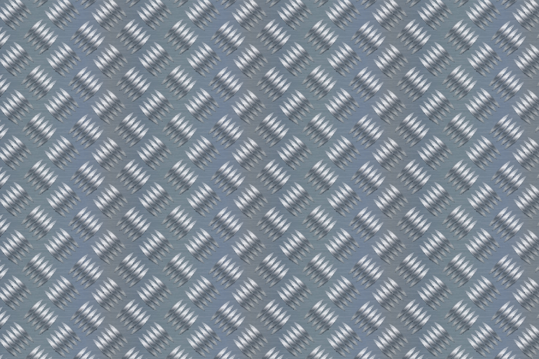 Trevira-CS - Riffelblech Hellgrau