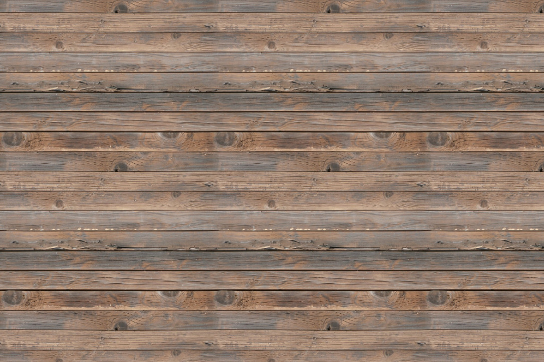 Trevira CS - Holzbretter Used Braun 