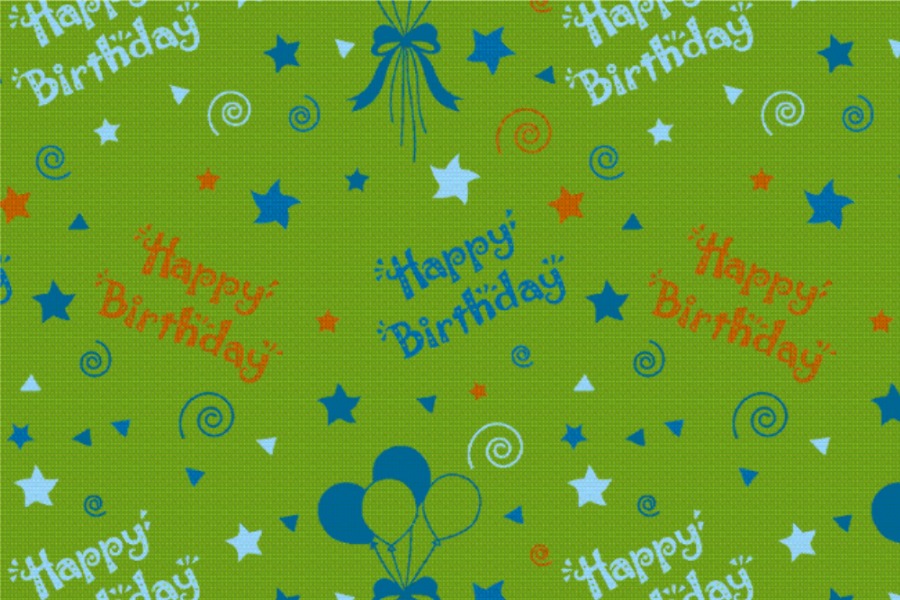 Trevira CS - Happy Birthday Grün