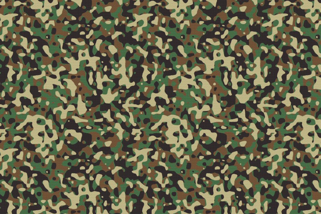 Baumwollstoff - Classic Camouflage 