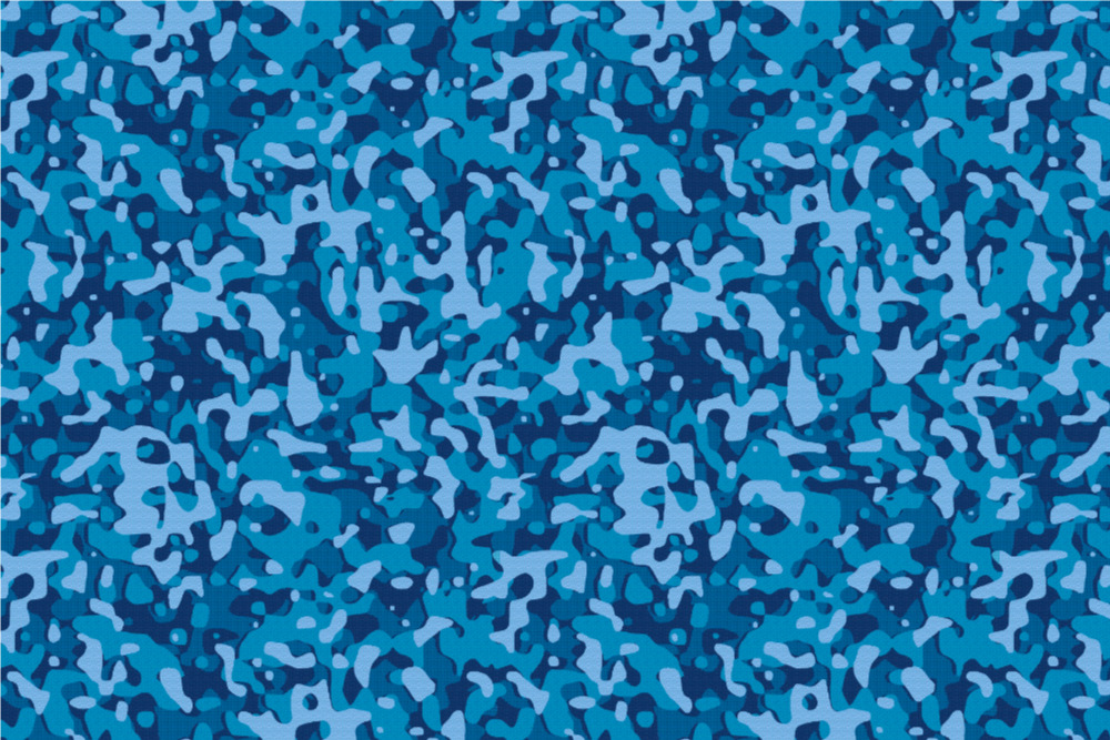 Nano-Softshell - Classic Camouflage Blau