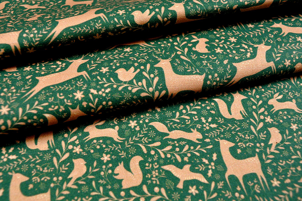 Baumwollstoff - Forest Animals 